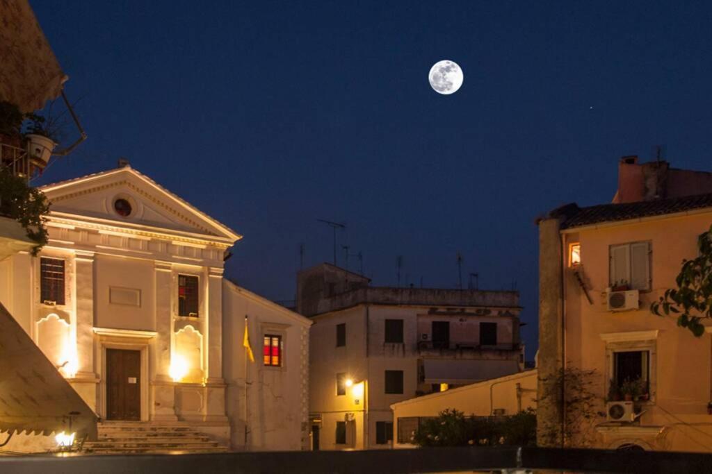Ideally Situated Corfu Old Town Studio Exteriör bild