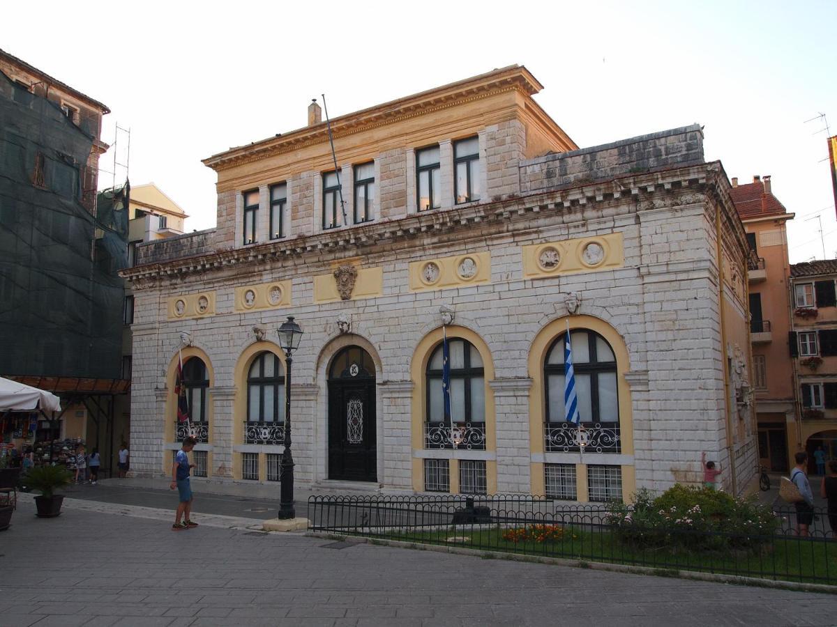 Ideally Situated Corfu Old Town Studio Exteriör bild