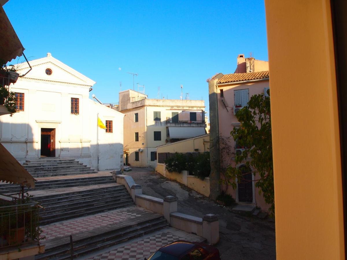 Ideally Situated Corfu Old Town Studio Exteriör bild