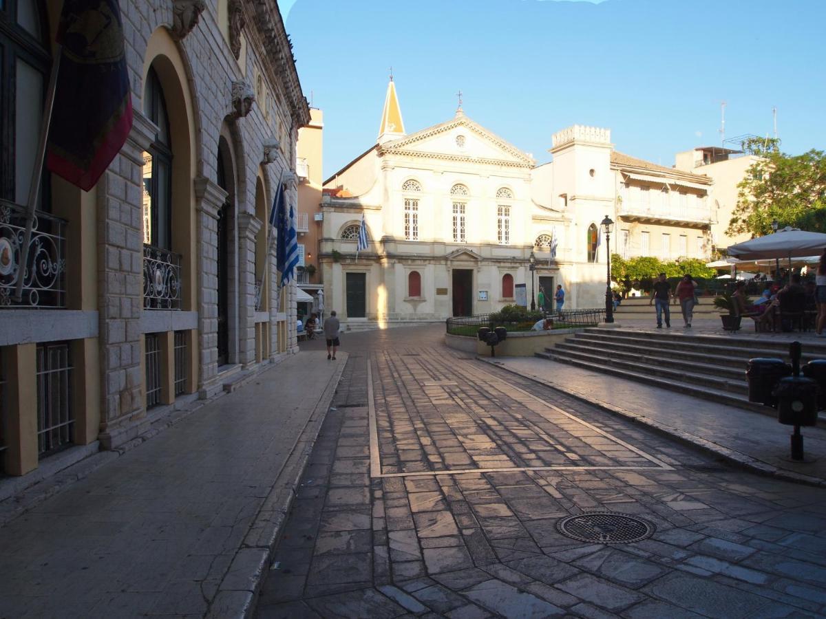 Ideally Situated Corfu Old Town Studio Exteriör bild