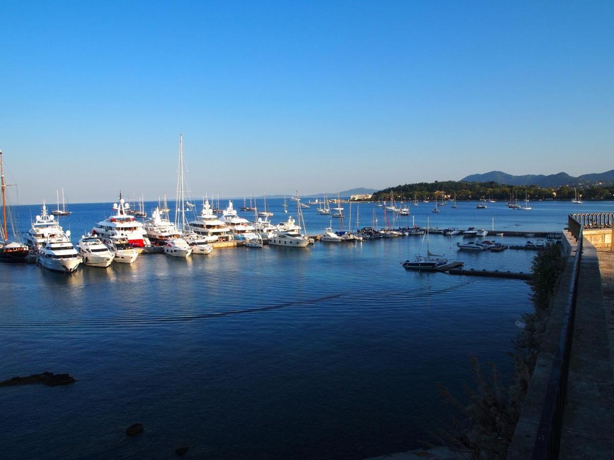 Ideally Situated Corfu Old Town Studio Exteriör bild