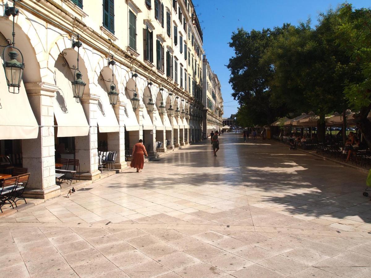 Ideally Situated Corfu Old Town Studio Exteriör bild